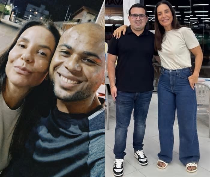 Ivete Sangalo passa feriado em Juazeiro e é tietada por fãs