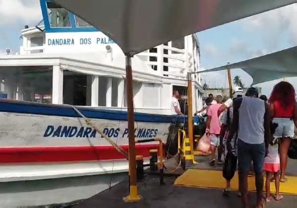 Travessia Salvador-Mar Grande registra embarque moderado nesta segunda-feira (21)