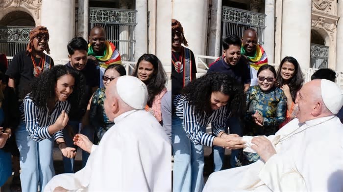 Jornalista piauiense relembra encontro com papa Francisco e piada com brasileiros: 'cachaça é água?'