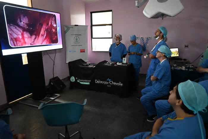 Hospital de Base recebe etapa final de curso internacional de cirurgia torácica com tecnologia 3D