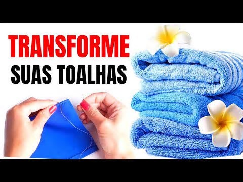 3 Ideias Incríveis de Transformação de Toalhas Velhas #2