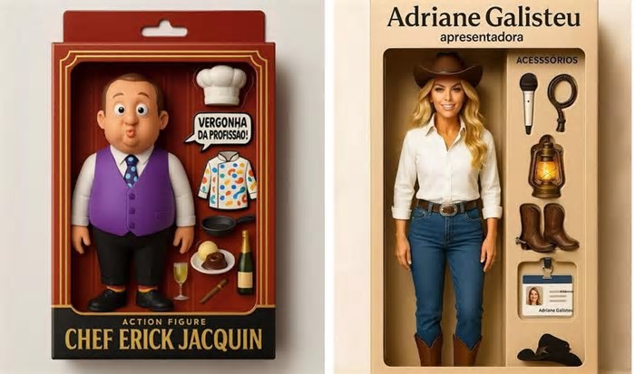 Trend boneco na caixa: aprenda como fazer action figure em versão animada