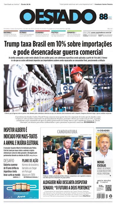 3 de abril de 2025 – Edição 25.055
