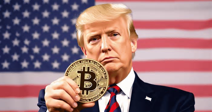 Bitcoin (BTC) salta com recuo de Trump e fica mais valioso que dona do Google; veja preço das criptomoedas hoje