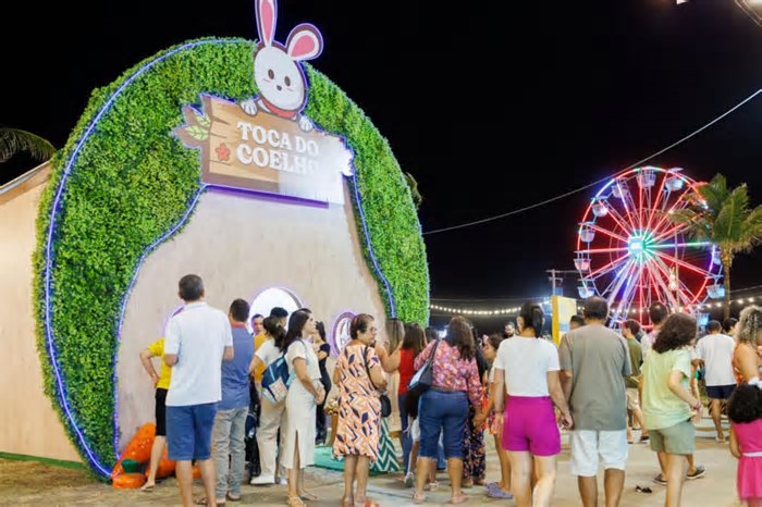 Vila da Páscoa tem programação especial neste final de semana com teatro, shows e fé na Orla de Aracaju