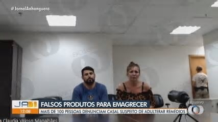 Mais de 100 pessoas denunciam casal de empresários suspeito de vender falsos remédios para emagrecer pelas redes sociais