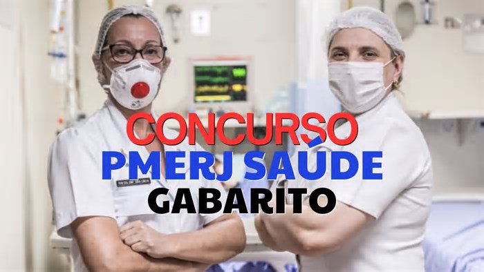 Gabarito PMERJ Saúde 2025 sai pela FGV