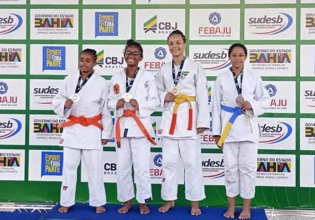 São-gonçalense conquista bronze em brasileiro de Judô