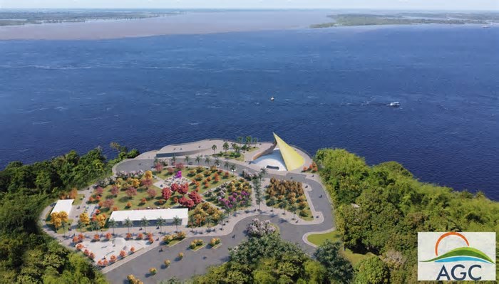 Obra do Parque Encontro das Águas avança com segurança e tecnologia moderna