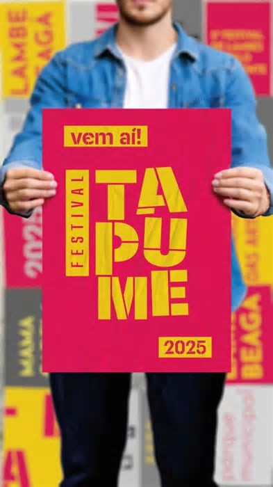 Festival Tapume abre inscrições para artistas de lambe-lambe em Minas Gerais