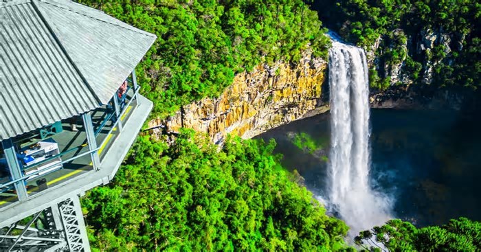 Torre de observação, deck próximo de cascata e novas churrasqueiras: Parque do Caracol, em Canela, reabre em maio com novidades
