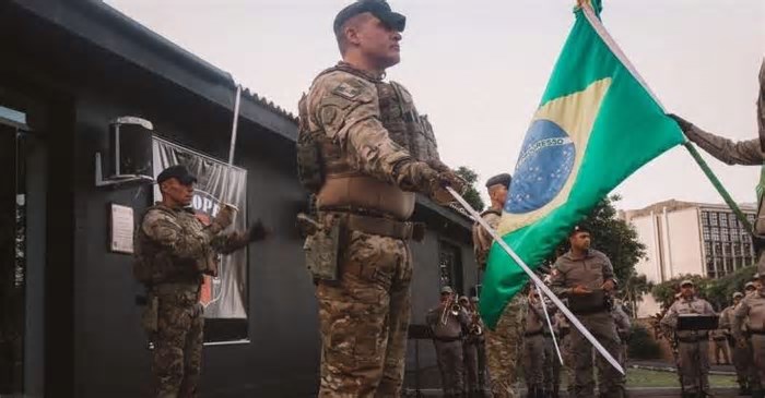 Brigada Militar realiza a passagem de comando do Bope em Porto Alegre