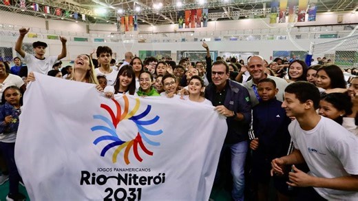 Prefeitos revelam marca da candidatura Rio-Niterói ao Pan-Americano de 2031