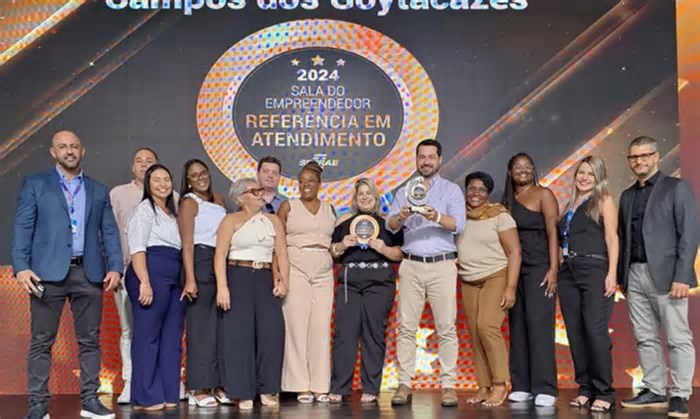 Campos conquista o Selo Ouro do Sebrae de Referência em Atendimento