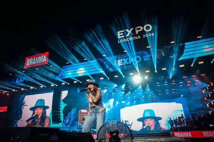 Luan Pereira e Lauana Prado fazem grande show na ExpoLondrina