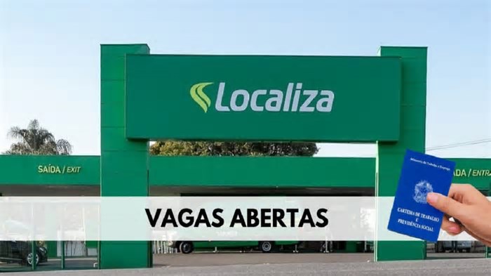 Localiza anuncia vagas de emprego no Rio de Janeiro com oportunidades para pessoas de nível fundamental ao superior