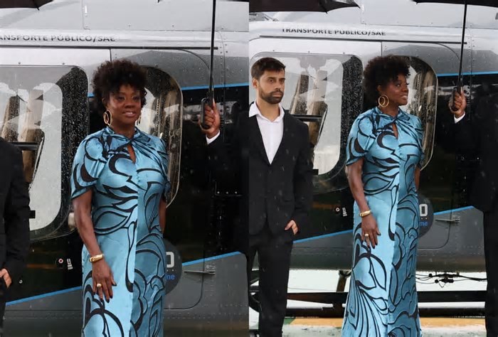 Viola Davis lança filme 'G20' no Morro da Urca, no Rio, e exalta protagonismo preto: 'Queremos nos ver na história'