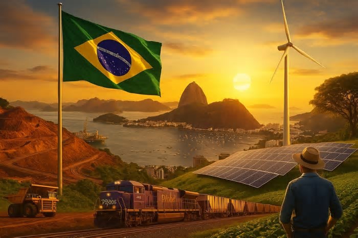 Brasil caminha rumo à grandeza: recursos, tecnologia e mercado interno colocam o país na rota das potências econômicas mundiais
