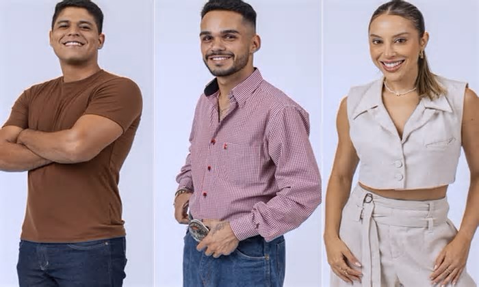 BBB 25: Guilherme, João Pedro e Renata estão na final