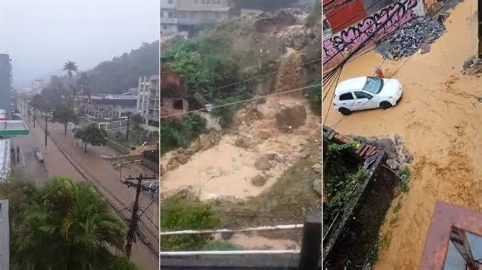 RJ embaixo d’água: Povo sofre com alagamentos, enchentes e deslizamentos