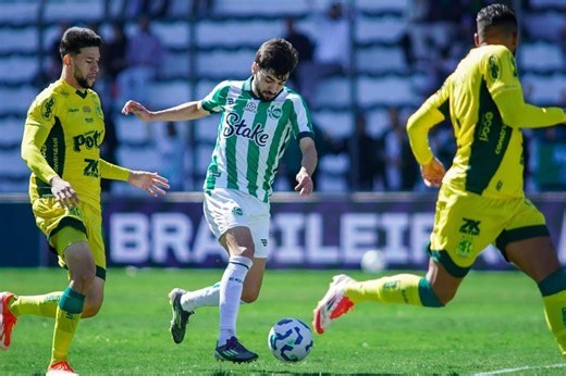 Juventude e Mirassol empatam em 2 x 2 pelo Brasileirão. Veja gols