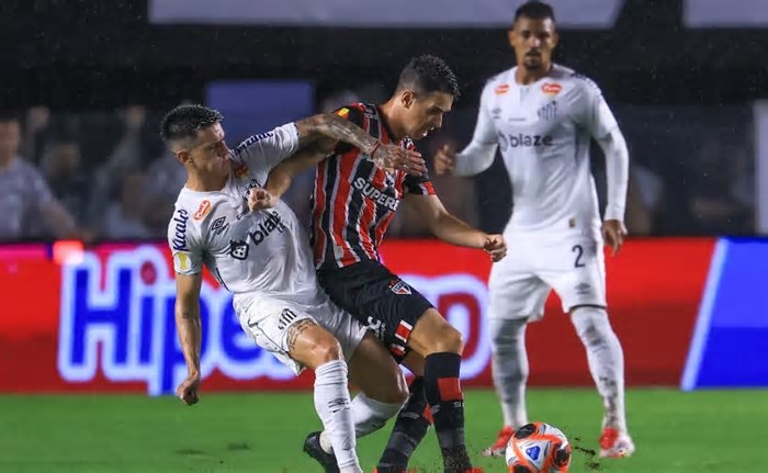 São Paulo x Santos AO VIVO – Aquecimento finalizado – Brasileirão Betano