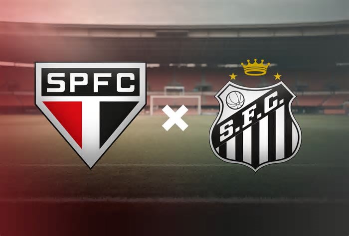 São Paulo x Santos: Onde assistir ao vivo ao jogo do Brasileirão