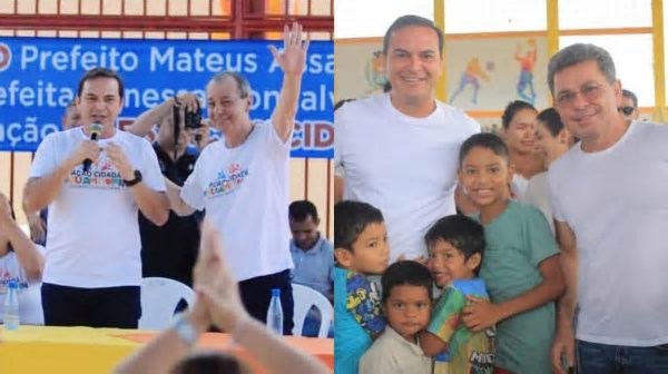 Mateus Assayag bom anfitrião fez grandes eventos com os dois principais atores ao Governo do AM em 2026: Omar Aziz e Tadeu de Souza