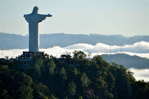 Cidade do RS inaugura complexo com Cristo maior que o do Rio de Janeiro