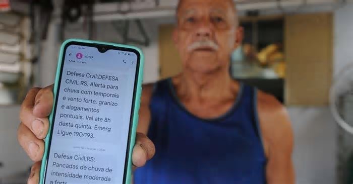 Defesa Civil do RS mudará alertas por SMS