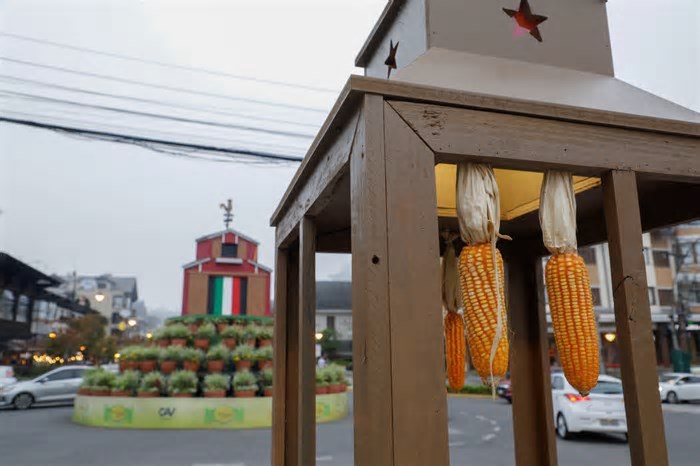 FESTA DA COLÔNIA: Decoração típica de interior ganha as ruas de Gramado