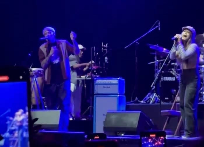 Catarinense sai da plateia e brilha ao lado de Ben Harper em show na Grande Florianópolis