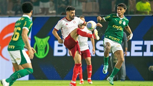 Onde assistir ao jogo Internacional x Palmeiras no Brasileirão hoje?