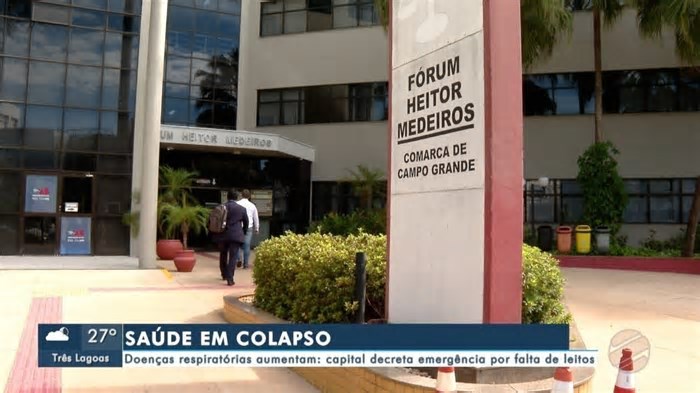 Crise na saúde: ocupação de leitos chega a 100% e mais de 200 pessoas aguardam vagas em Campo Grande