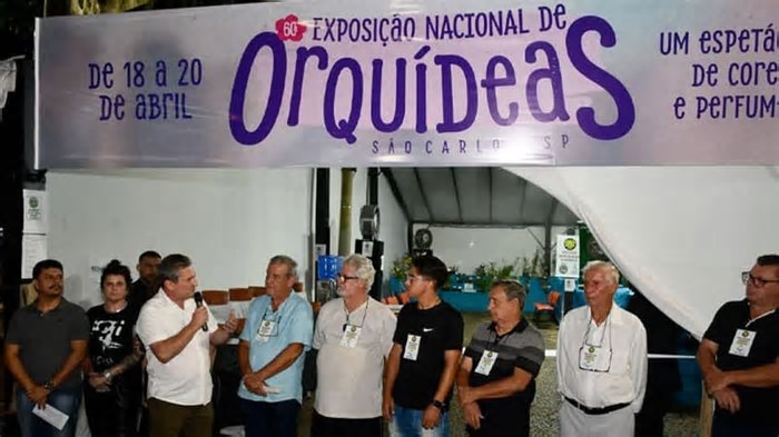 60ª Exposição Nacional de Orquídeas reúne milhares de pessoas