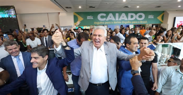 Caiado lança pré-candidatura à Presidência com foco em segurança pública em evento em Salvador