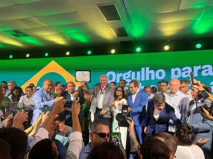 Sem Gusttavo Lima e com ‘padrinho’ sob a mira da PF, lançamento de pré-candidatura de Caiado evidencia racha do União Brasil