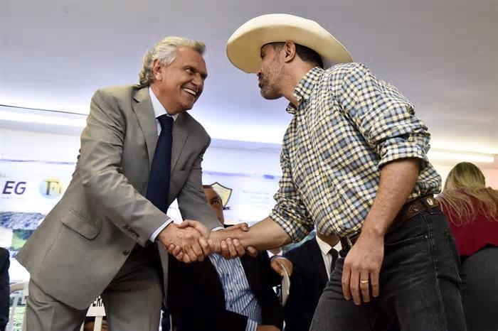 Caiado lança candidatura à presidência em evento sem Gusttavo Lima e caciques do partido