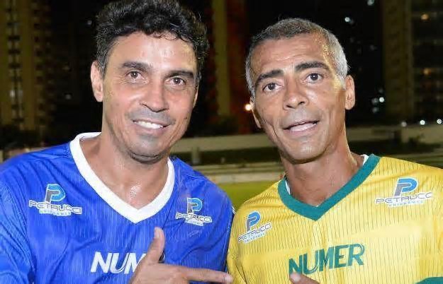 Romário e Alex Dias promovem o 9º Jogo Solidário em Guapó