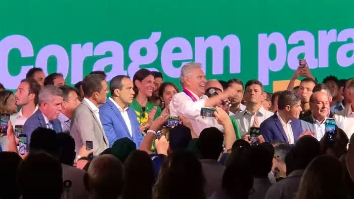 Veja como foi lançamento de Caiado na corrida pela presidência
