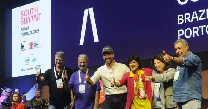 Autoridades abrem oficialmente South Summit 2025 em Porto Alegre