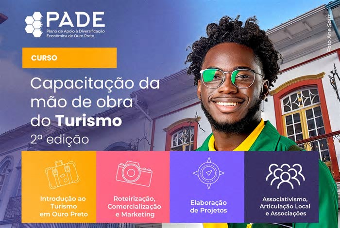 Ouro Preto Oferece Curso Gratuito de Capacitação para a Mão de Obra do Turismo