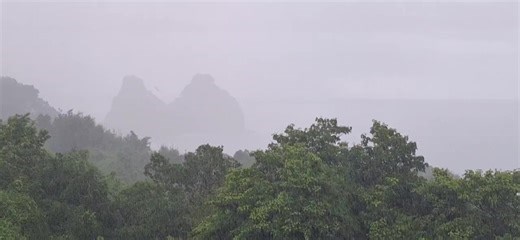 Instituto de meteorologia prevê chuvas abaixo da média em Fernando de Noronha