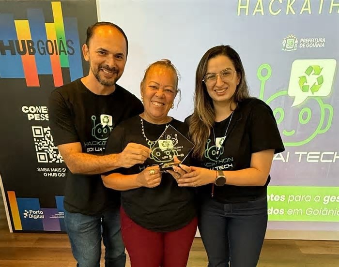 Equipe da OCB/GO conquista o primeiro lugar no Hackathon GO! Uai Tech