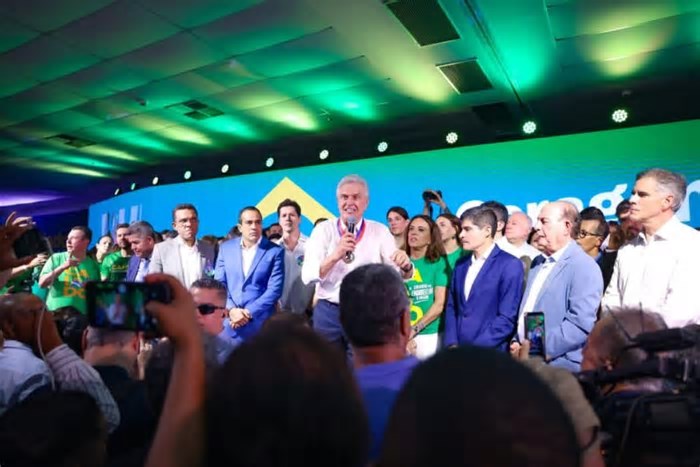 ‘Não tem volta, o destino é o Palácio do Planalto’, diz Caiado ao lançar pré-candidatura à presidência