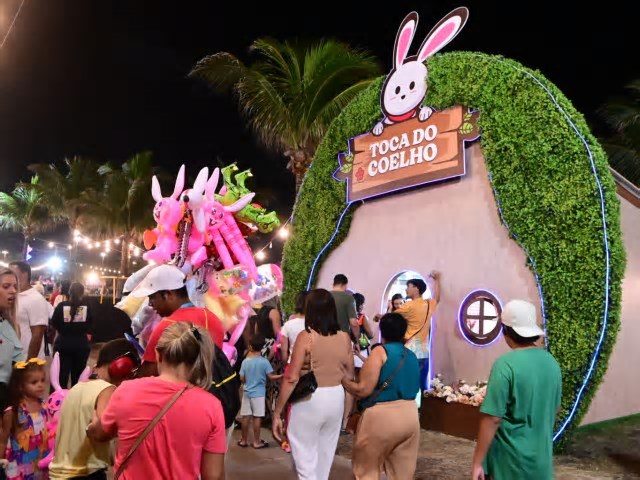Vila da Páscoa tem opções de lazer para toda a família