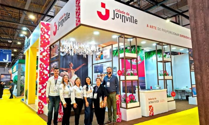 Joinville apresenta potencial da cidade em uma das principais feiras de turismo do mundo