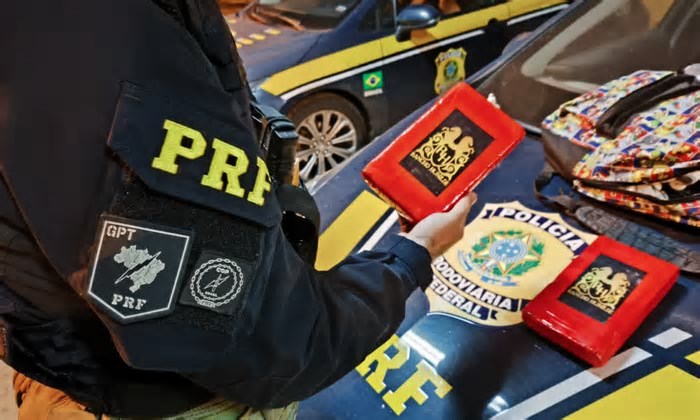 Traficante é preso com dois quilos de cocaína em ônibus em Santa Maria