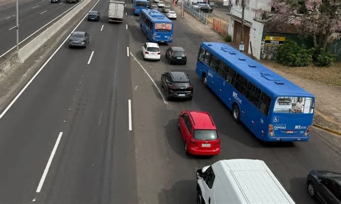Obras na BR-116 alteram o trânsito em Canoas e Esteio a partir deste sábado