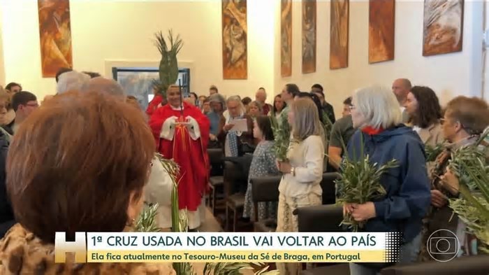 Cruz original da primeira missa realizada no Brasil chega a Salvador; confira programação